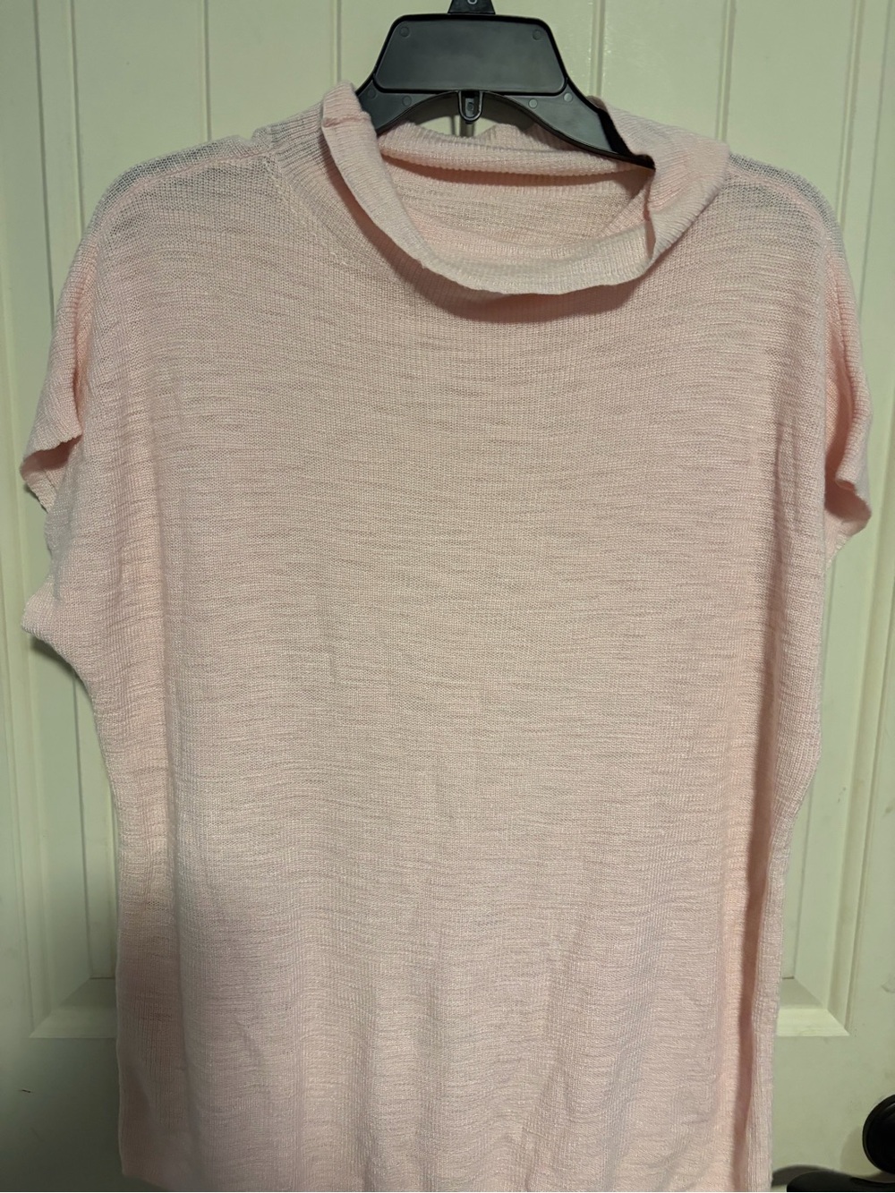 Lou & Grey Pale Pink Lightweight Short Sleeve Top